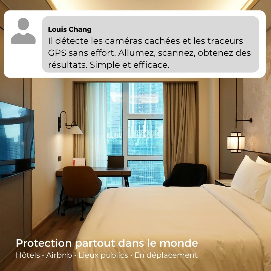 Pimodie™ - Détecteur de caméras cachées