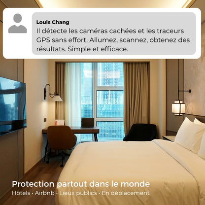 Pimodie™ - Détecteur de caméras cachées